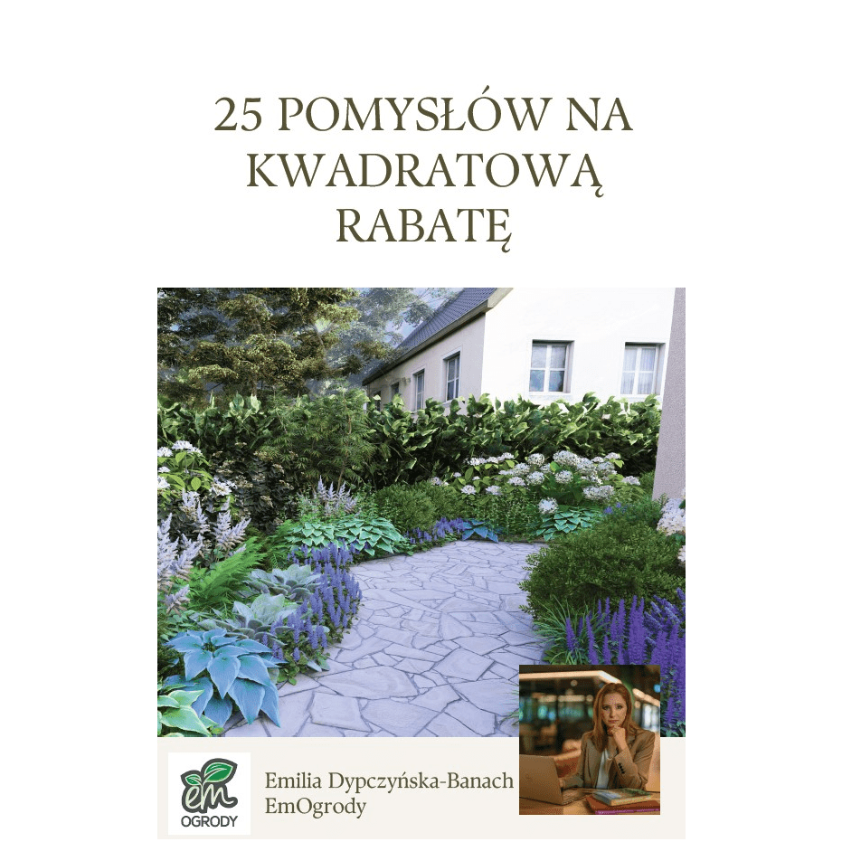 25 pomysłów na kwadratową rabatę